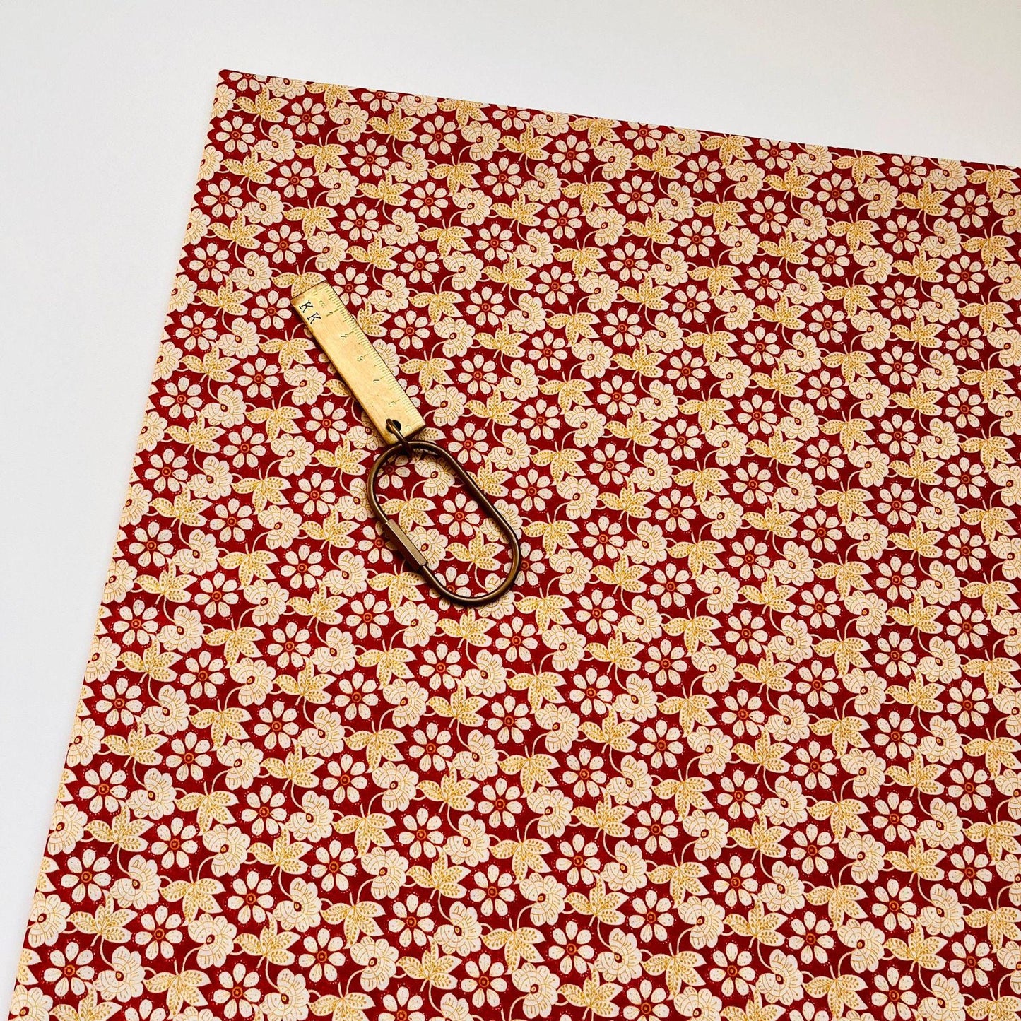Hand Printed Cotton Sewing Fabric: Indian Quilting & Apparel