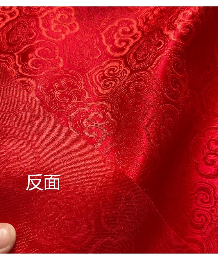 Tissu brocart nuage : Jacquard de rayonne pour costumes et décoration