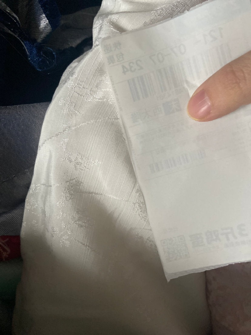 White Metallic Silk Brocade Fabric: Traditional Upholstery Sewing Material