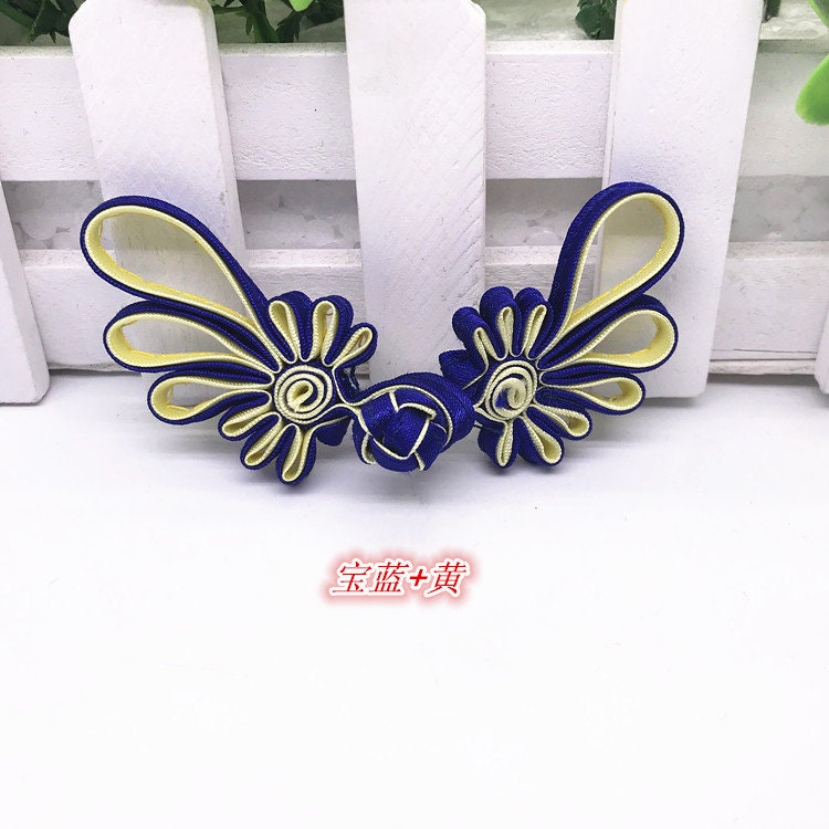Handmade 9colors fabric Sewing Fastener Chinese Closure Knot Cheongsam Frog Buttons