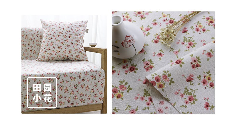 Japanese Cotton Fabric: Upholstery & Drapery, 59" Wide