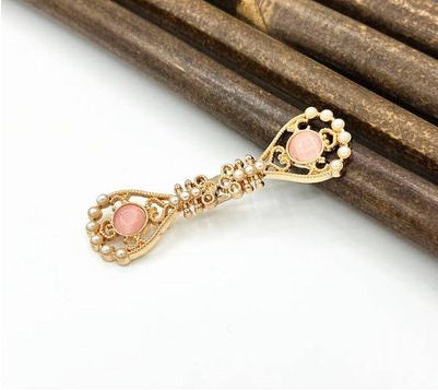 Metal Frog Buttons: Cheongsam Chinese Knot Closures