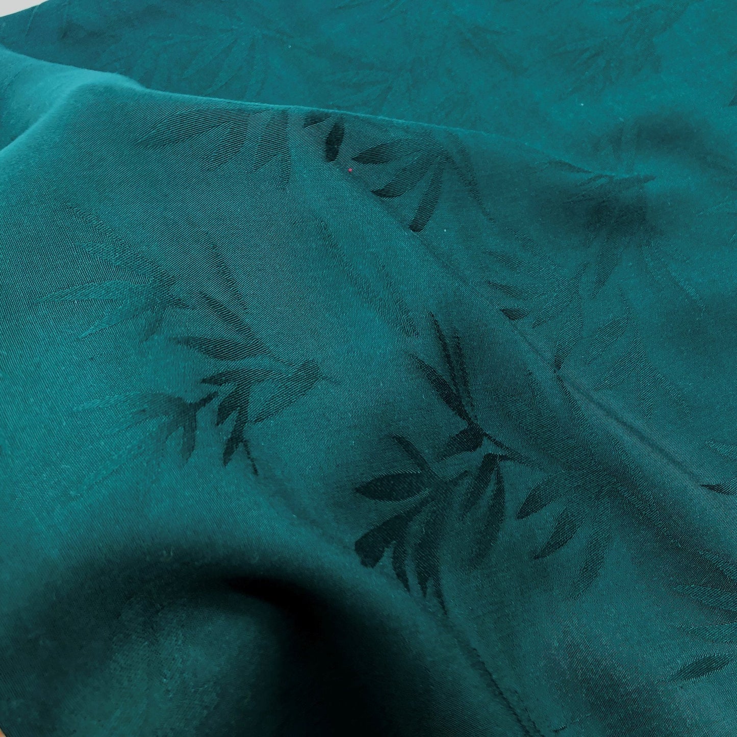 Bamboo Leaf Jacquard Cotton Fabric: Chinese Style Drapery, Upholstery & Sewing