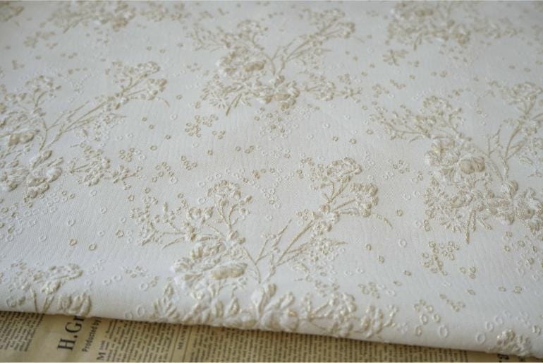 Gold Foil 3D Texture Fabric: Irregular Grain Upholstery Material