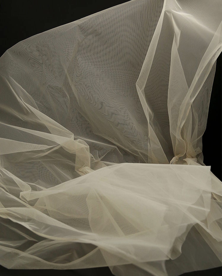 Stiff Organza Fabric: 62" Wide, DIY Wedding & Gown Material