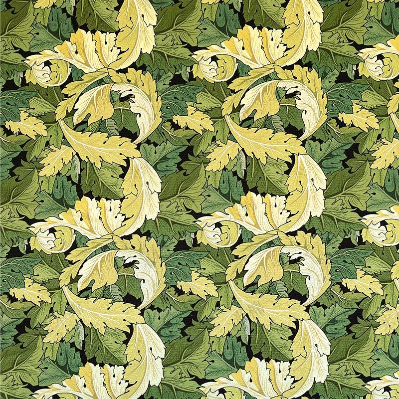 Floral Canvas Fabric ��� 100% Cott" Wide - Poppylollipop