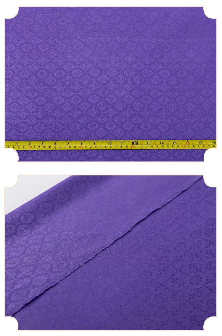 Nishijin Ori Brocade Fabric: Japanese Wedding Silk Rayon Jacquard, 59" Wide