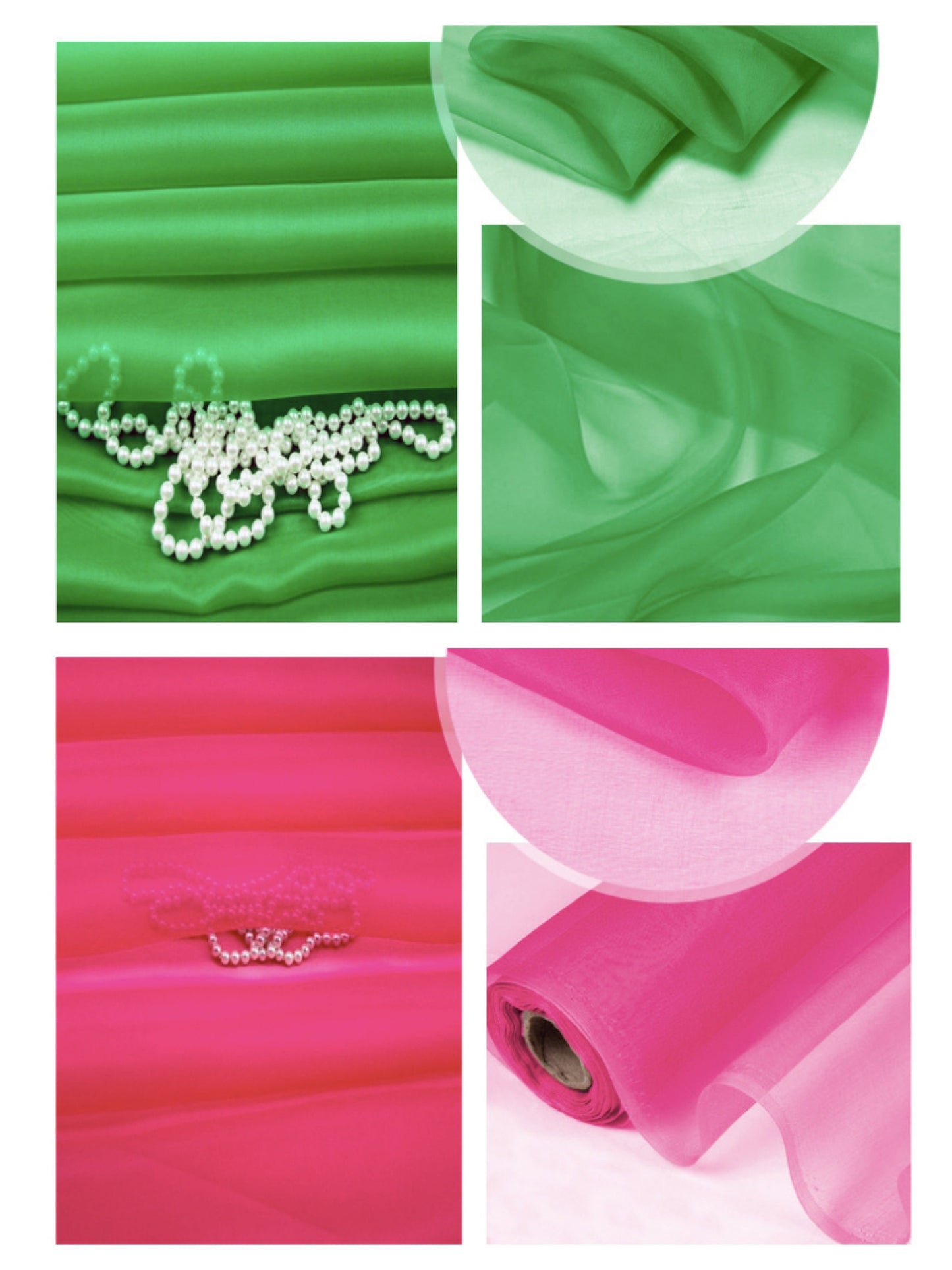 Pure Silk Organza Fabric: 6 Momme, Organic Apparel Sewing Material
