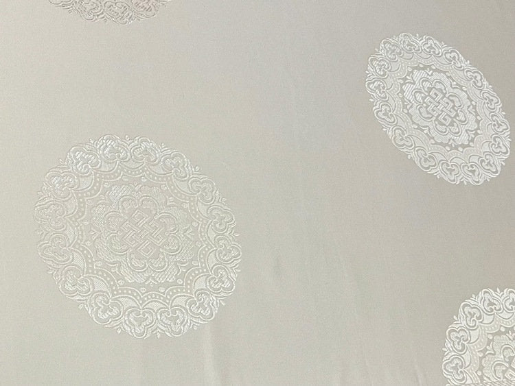 Tissu brocart de soie : style mongol-tibétain, largeur 75 cm, tissu cheongsam en rayonne