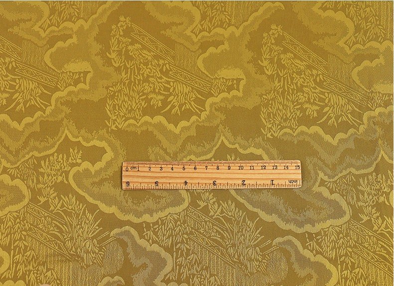 Jacquard Satin Fabric: 59" Wide Upholstery, Costume, Decor - By The Meter - Poppylollipop