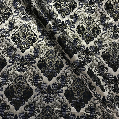Palace Style Damask Fabric: Silk Rayon Jacquard, 57" Wide