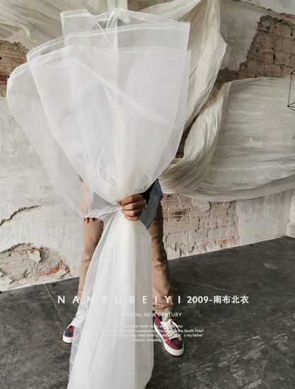 Stiff Organza Fabric: 59" Wide Designer Material