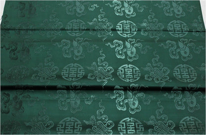 Chinese Brocade Fabric: Jacquard Silk Rayon Blend, Mongolian Gown Fabric