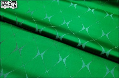 Lattice Brocade Fabric: Silk Rayon Blend, 29.5" Wide