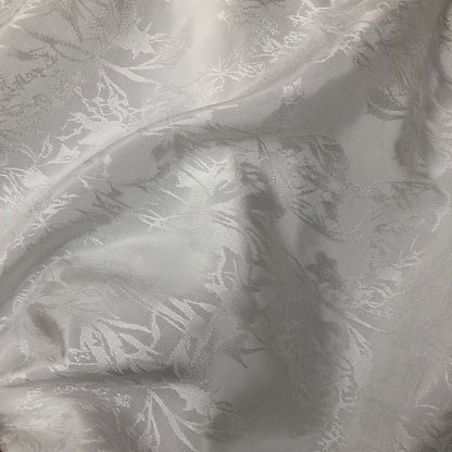 Cotton Rayon Jacquard Damask Fabric, Rattan Flower, 59" Wide, Sewing by the Meter