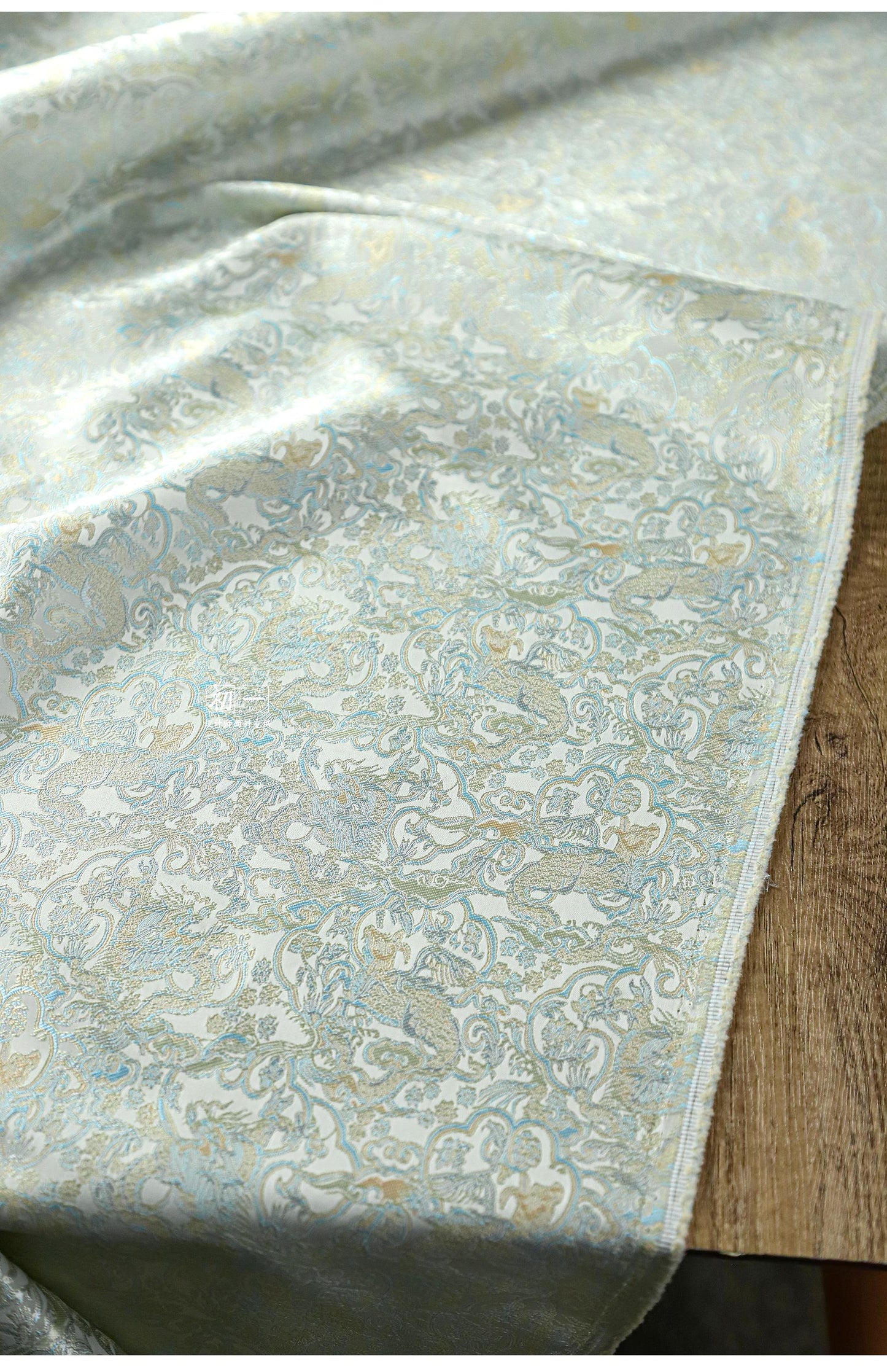 Dragon Jacquard Fabric: 58"W Polyester Designer Fabric