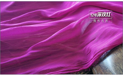 Soft Chiffon Fabric: 59" Wide Sheer Drape for Wedding & Events