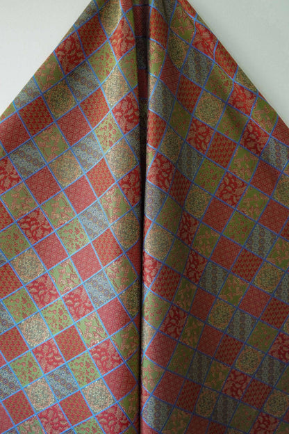 Floral Jacquard Woven Fabric: Embossed Upholstery Sewing DIY - 55"W