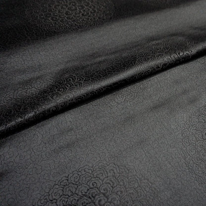 Tissu jacquard brocart nuage : Matière pour costumes verts et bleus