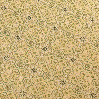 Floral Silk Brocade Fabric: 59"W Blue Chinese Costume Upholstery - Poppylollipop