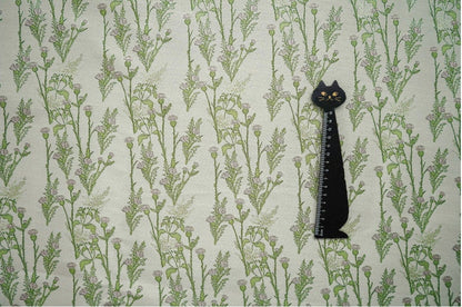 Tissu jacquard à motif floral : mélange de rayonne 3D, largeur 165 cm, vendu au mètre
