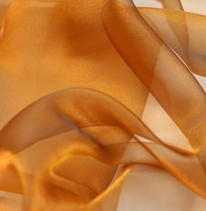 Glitter Organza Fabric: Solid Color Wedding Veil Costume Material