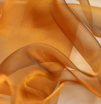 Glitter Organza Fabric: Solid Color Wedding Veil Costume Material