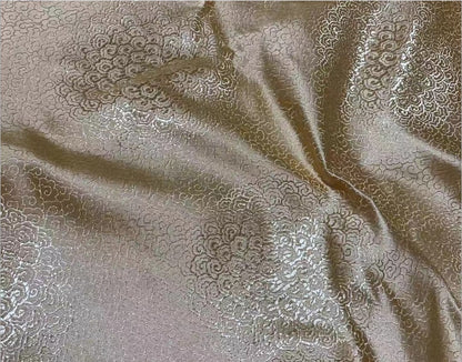Cloud Brocade Fabric: Silk Rayon Jacquard, Costume Dress Material (59"W)