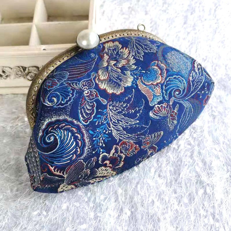 29.5"W Silk Brocade Fabric Butterfly And Peony Flower Design, Wedding Fabric, 8 Colors Chinese Fabric, Upholstery, Quilting & Sewing fabric