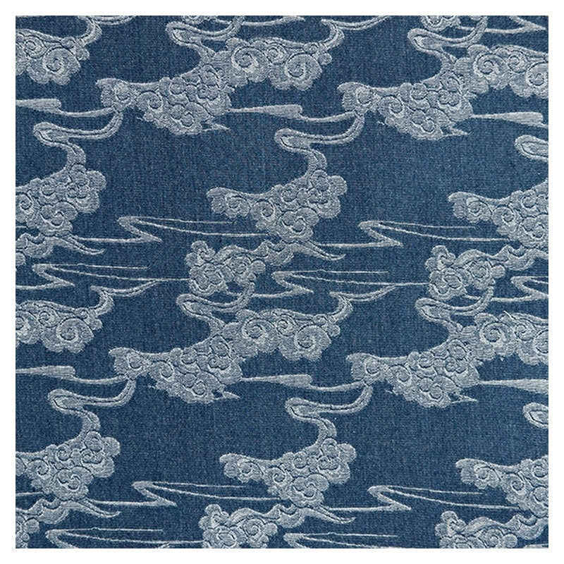 Jacquard Denim Fabric: 3D Woven Cotton, Upholstery & Sewing (65")