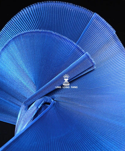 Tulle plissé : texture brillante et froissée, 150 cm de large