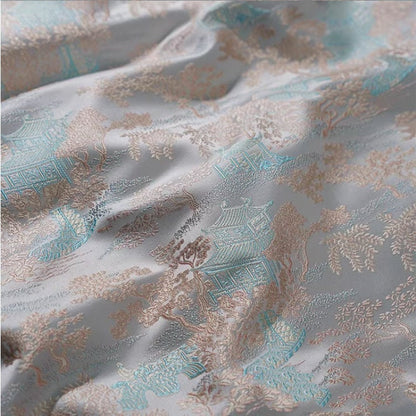 Brocart de soie chinois ancien : 150 cm de large, pour l’ameublement et la couture, vendu au mètre