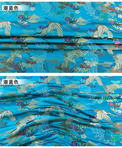 Jacquard Silk Brocade Fabric: Chinese Mongolian Gown, Tibetan Robe Decoration