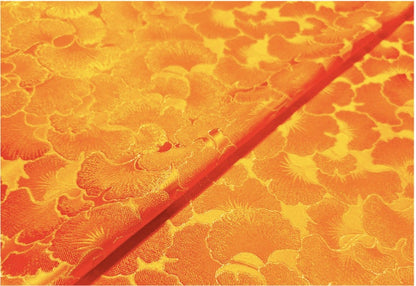Ginkgo Biloba Brocade Fabric: Chinese Cheongsam Cushion Fabric (29.5"W)
