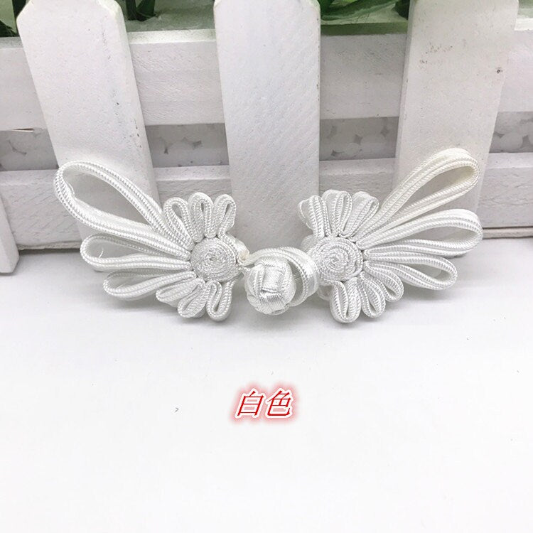 Handmade 9colors fabric Sewing Fastener Chinese Closure Knot Cheongsam Frog Buttons