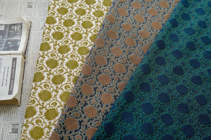 Tissu brocart jacquard gaufré : Tissu pour qipao cheongsam - 140 cm de large