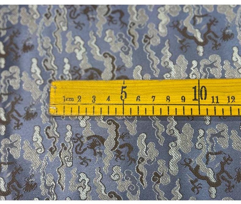 Chinese Brocade Fabric: Silk Blend, Cheongsam Qipao Material, 29.5" Wide