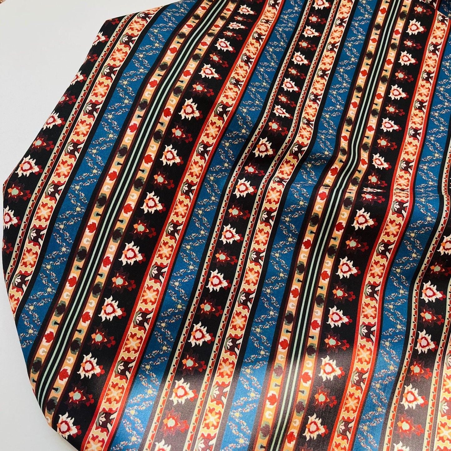 Tissu de couture en coton imprimé à la main : tissu indien pour patchwork et vêtements