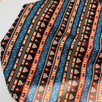 Tissu de couture en coton imprimé à la main : tissu indien pour patchwork et vêtements
