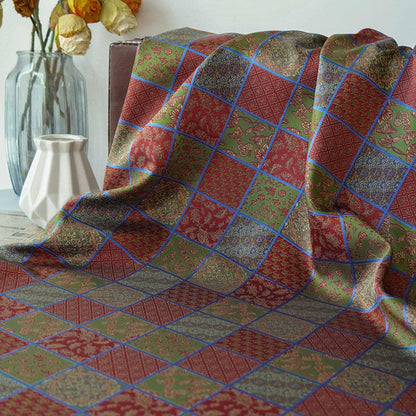 Floral Jacquard Woven Fabric: Embossed Upholstery Sewing DIY - 55"W