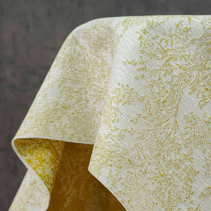 Tissu jacquard floral jungle française : tissage fin pour l’ameublement et la mode