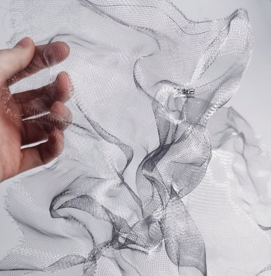 39"W Stainless Steel Wire Mesh Fabric, Modeling Steel Decoration