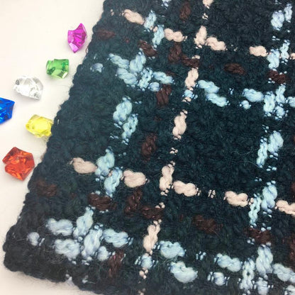 Coarse Woven Tweed Fabric: Sequin Sparkle Fashion Material, 59" Wide