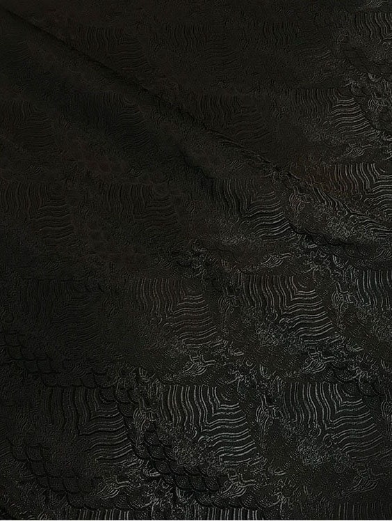Silk Rayon Jacquard Brocade Fabric: Dressmaking & Upholstery (29.5"W)