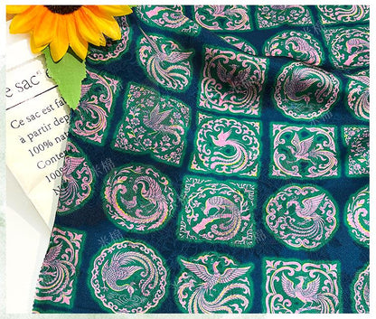 Rayon Jacquard Xiangyun Fabric: Luxury Chinese Dressmaking Material
