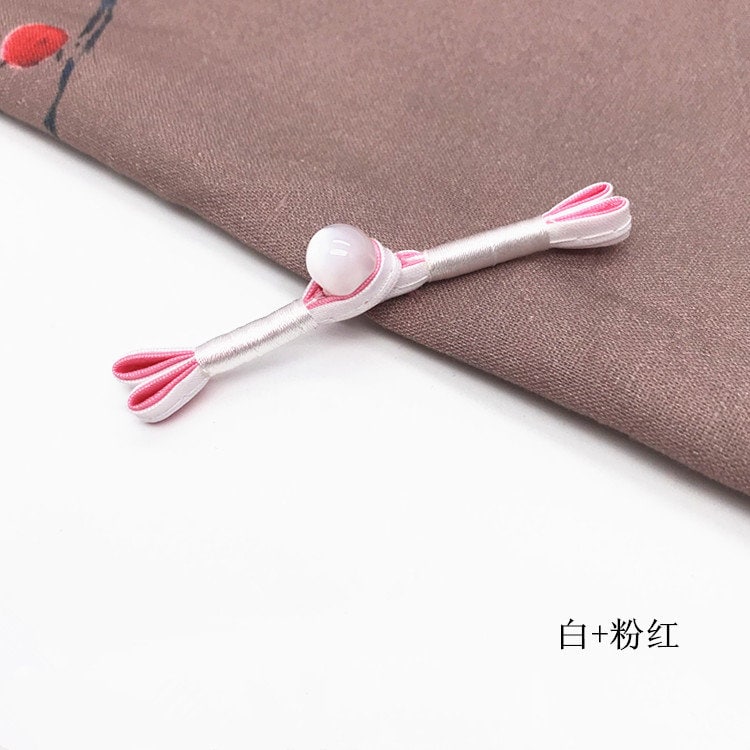 Handmade Satin Cheongsam Buttons: Retro Ethnic Style Closure Knots