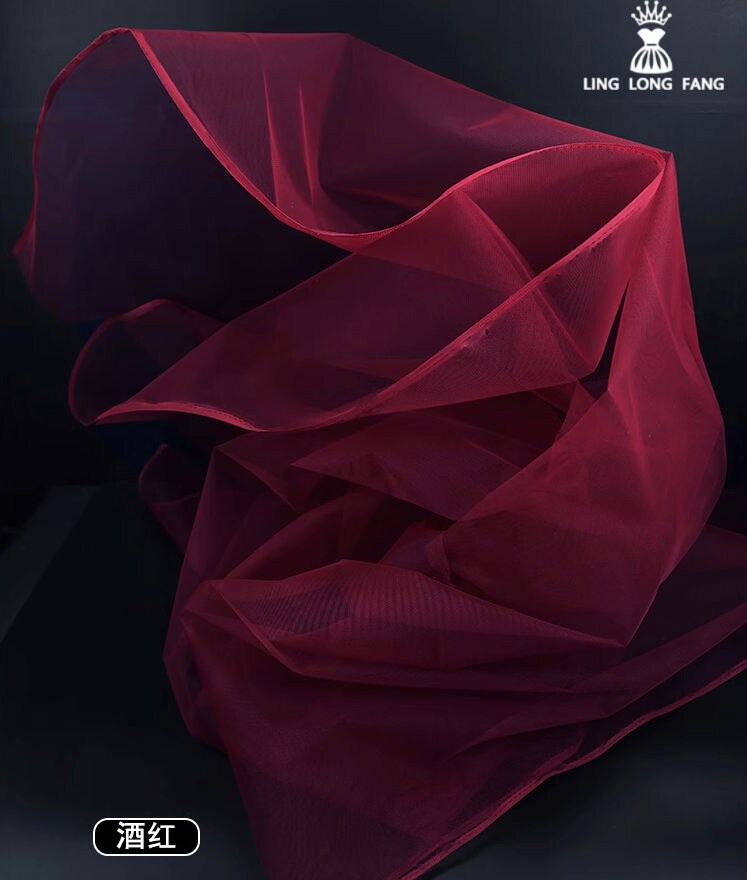 Stiff Organza Fabric: 62" Wide, DIY Wedding & Tutu Material