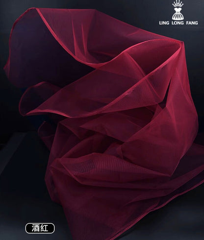 Stiff Organza Fabric: 62" Wide, DIY Wedding & Tutu Material