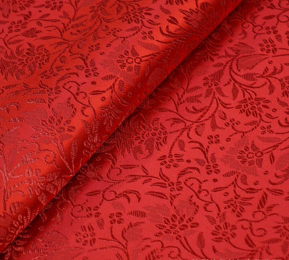 Brocart de soie à motif de fleurs de blé : largeur 114 cm, ameublement et couture – vendu au mètre