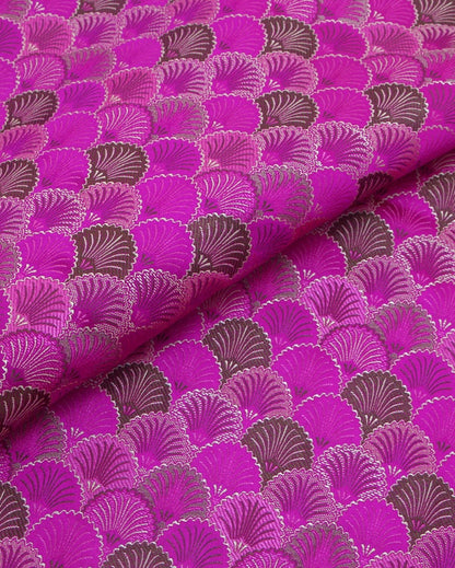 Japanese Fan Fabric: Silk Rayon Jacquard Brocade (29.5" Width)